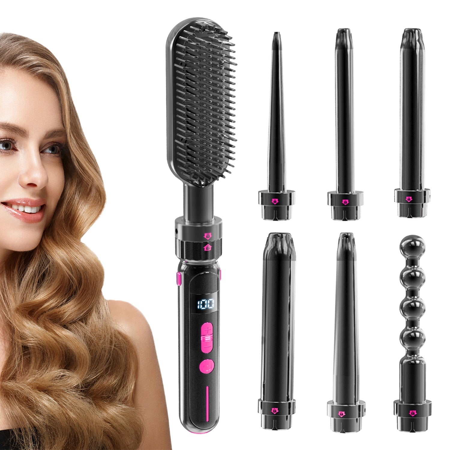 Safety Against Scalding Easy To Use Curly Hair Sticks Safety Against Scalding Easy To Use Curly Hair Sticks